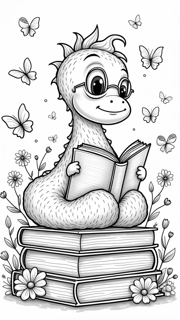 coloriage de librairie